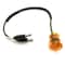 Truck-Lite Led, Yellow Round, 1 Diode, Marker Clearance Light, Pc, Hardwired, .180 Bullet Terminal, 12V 33275Y - alternate 2
